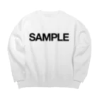 DAのSAMPLE ビッグシルエットスウェット