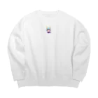 mitamu-のケイアク　 Big Crew Neck Sweatshirt