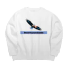 Decor&LuxuryVenusのDecor@Luxury&SmileロゴEagles Big Crew Neck Sweatshirt