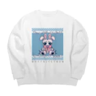 htpnのhello christmas... 3℃ Big Crew Neck Sweatshirt