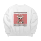 htpnのhello christmas... 7℃ Big Crew Neck Sweatshirt