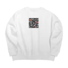 じゃぽっぷのじゃぽっぷ(クール) Big Crew Neck Sweatshirt