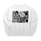 maguro8xpのmaguro Man of the sea Big Crew Neck Sweatshirt