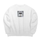 TKG7118の山の標識 Big Crew Neck Sweatshirt