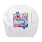 キカガクガールのキカガクガール詰め合わせ Big Crew Neck Sweatshirt