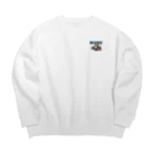 ずみちゃんの部屋着ジョンくん Big Crew Neck Sweatshirt