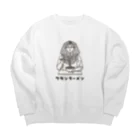 zhenyaのツタンラーメン Big Crew Neck Sweatshirt