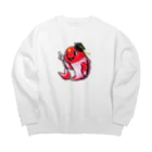 プラズマコイのプラズマコイ Big Crew Neck Sweatshirt