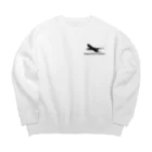 ひこうき日誌/s-t-aviationのS.T.Aviation Big Crew Neck Sweatshirt