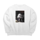 ram_bonのゴッドラム Big Crew Neck Sweatshirt