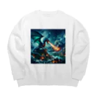 bui0000の幻獣　ドラゴン2 Big Crew Neck Sweatshirt