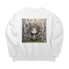 ROのBeginning of a nightmare 2 (Green) Big Crew Neck Sweatshirt