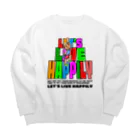 kazu_gの楽しく生きよう！（ボルダリング） Big Crew Neck Sweatshirt