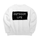 YF_familleのOUTDOOR LIFE Big Crew Neck Sweatshirt