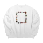 sakiのわくわくジュエリー Big Crew Neck Sweatshirt