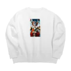 Modern Masteryの和洋折衷クリスマス Big Crew Neck Sweatshirt