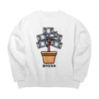 脂身通信Ｚの金のなる木_231225 Big Crew Neck Sweatshirt