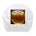 3tomo6's shopの極上ビール Big Crew Neck Sweatshirt