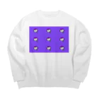 ageん！の紫えいじんちゃん Big Crew Neck Sweatshirt