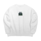 志那竹ヴィンテージの志那竹（しなちく）オールドスクール Big Crew Neck Sweatshirt