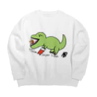 beaverchefのスナイパーTレックス Big Crew Neck Sweatshirt