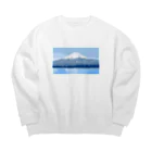 FredOBのピクセル富士 Big Crew Neck Sweatshirt