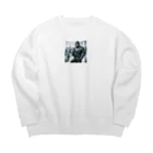 ドリサポの社長！ゴリ先輩！ Big Crew Neck Sweatshirt