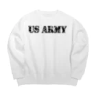 ミリタリー風ショップ　US CLUBのUS ARMY ビッグシルエットスウェット