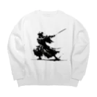 surekaraの孤高 Big Crew Neck Sweatshirt