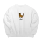 うちのこメーカーのchah Big Crew Neck Sweatshirt