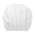 しけしけくんのグッズ置き場の太陽と海 Big Crew Neck Sweatshirt