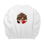 𝔗*­たっくんの𝔗*­たっくん Big Crew Neck Sweatshirt