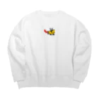 koja_laboの辰年アイテムパート3 Big Crew Neck Sweatshirt