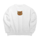 かりんぱんなのイラスト風 花凛ちゃん Big Crew Neck Sweatshirt