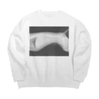 nireのいぬのレントゲン Big Crew Neck Sweatshirt