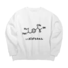 usabit.のぐっず屋さんのいぶぷろふぇん Big Crew Neck Sweatshirt