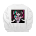 candyamaiokasiのトヨコ Big Crew Neck Sweatshirt