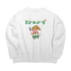 Natsukawa Yukichiのクリームソーダのまほう Big Crew Neck Sweatshirt