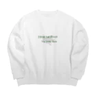 wa___meのFROM THE RIVER TO THE SEA Big Crew Neck Sweatshirt