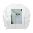 にやんのNEMUI03 Big Crew Neck Sweatshirt