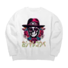 JUNのおシャレコウベ 01 Big Crew Neck Sweatshirt