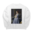 世界美術商店のドーソンヴィル伯爵夫人の肖像 / Portrait of Comtesse d'Haussonville Big Crew Neck Sweatshirt