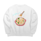 ふーちゃんのおうちのぐらたん食べたい Big Crew Neck Sweatshirt