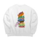 goods shop ''swimpool''のtower bear(タワベア) Big Crew Neck Sweatshirt