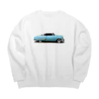 wowwooのChevrolet Bel Air　BLUE ビッグシルエットスウェット