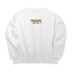 クマのおつまみ777のクマちゃん Big Crew Neck Sweatshirt