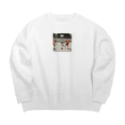 jmdapuwmdのサッカーバスケ Big Crew Neck Sweatshirt