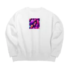 hashmattのタピオカオワコン？！ Big Crew Neck Sweatshirt