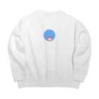 ぴののうさちゃん こんにちは Big Crew Neck Sweatshirt