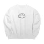 nekoのねこだまりTシャツ Big Crew Neck Sweatshirt